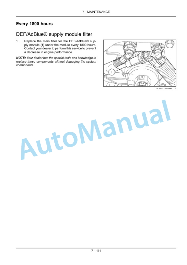 New Holland T8.275, T8.300, T8.330, T8.360, T8.390 Tractor Operation and Maintenance Manual 84309497 5 New Holland T8.275, T8.300, T8.330, T8.360, T8.390 Tractor Operation and Maintenance Manual 84309497 - Image 5
