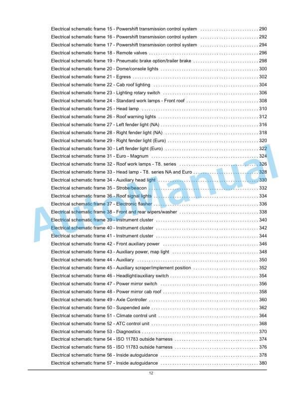 New Holland T8.275, T8.300, T8.330, T8.360, T8.390 Tractor Service Manual 84533082 2 New Holland T8.275, T8.300, T8.330, T8.360, T8.390 Tractor Service Manual 84533082-2