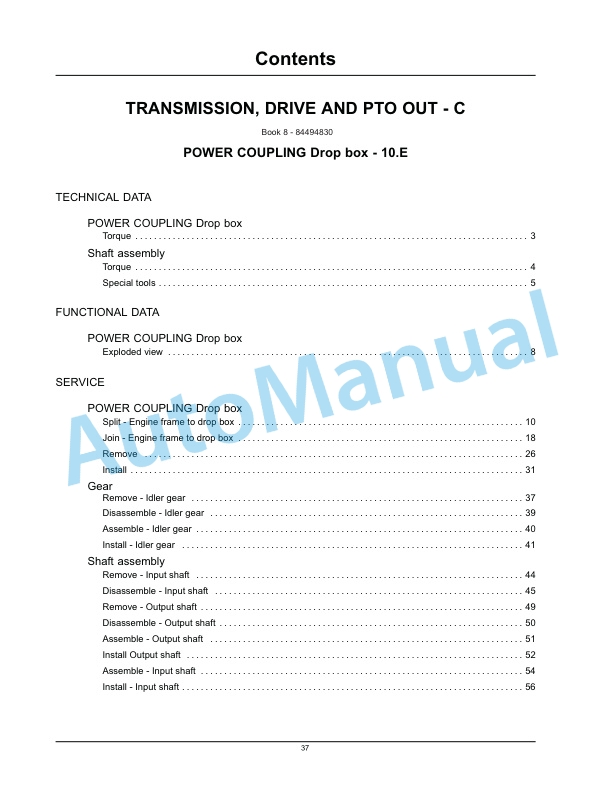 New Holland T8.275, T8.300, T8.330, T8.360, T8.390 Tractor Service Manual 84533082 4 New Holland T8.275, T8.300, T8.330, T8.360, T8.390 Tractor Service Manual 84533082-4