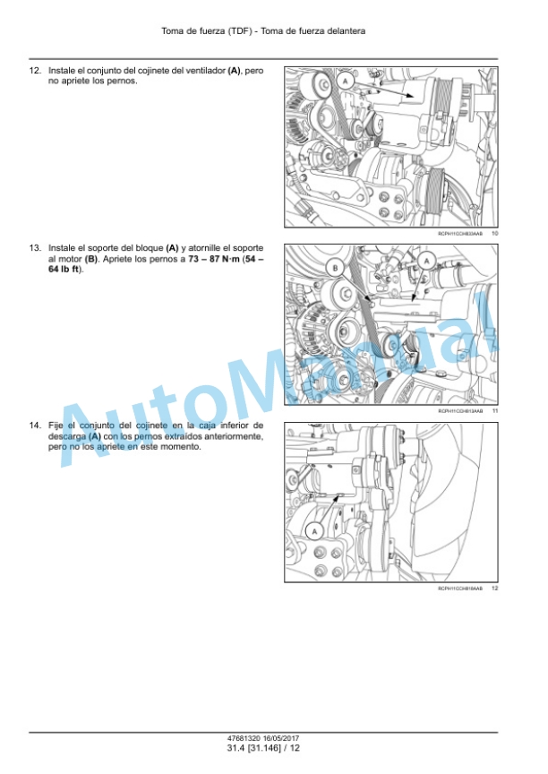 New Holland T8.295, T8.325, T8.355, T8.385 Tier 3 Tractor Service Manual 47681320 3 New Holland T8.295, T8.325, T8.355, T8.385 Tier 3 Tractor Service Manual 47681320 - Image 3