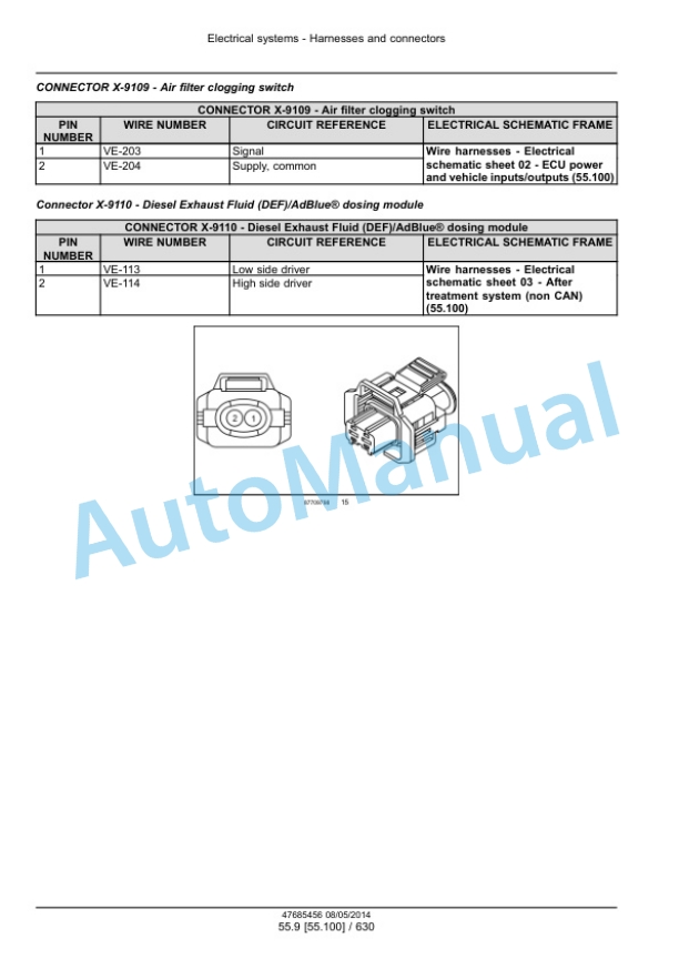 New Holland T8.320, T8.350, T8.380, T8.410 Powershift Transmission PST Tractor Service Manual 47685456 4 New Holland T8.320, T8.350, T8.380, T8.410 Powershift Transmission PST Tractor Service Manual 47685456 - Image 4