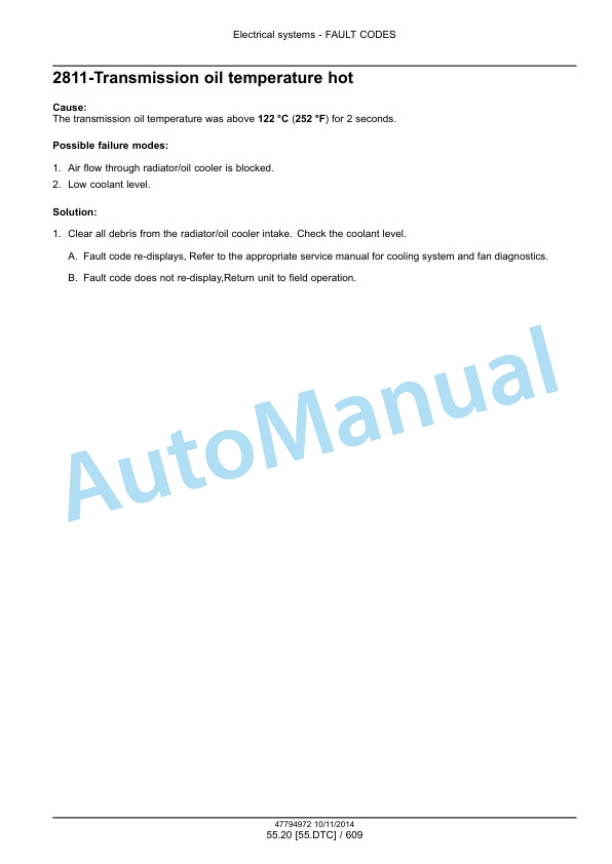 New Holland T8.320, T8.350, T8.380, T8.410 Powershift Transmission PST Tractor Service Manual 47794972 5 New Holland T8.320, T8.350, T8.380, T8.410 Powershift Transmission PST Tractor Service Manual 47794972 - Image 5