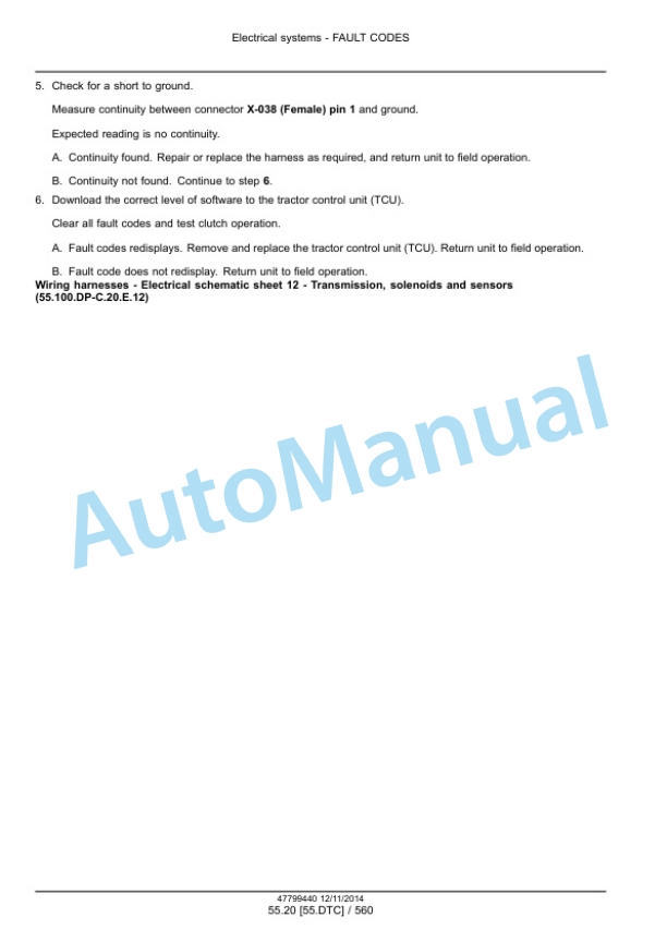 New Holland T8.320, T8.350, T8.380, T8.410, T8.380 SmartTrax, T8.410 SmartTrax Powershift Transmission PST Tractor Service Manual 47799440 5 New Holland T8.320, T8.350, T8.380, T8.410, T8.380 SmartTrax, T8.410 SmartTrax Powershift Transmission PST Tractor Service Manual 47799440 - Image 5