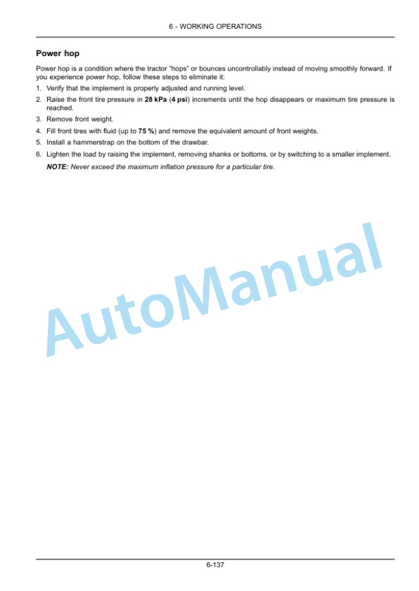 New Holland T8.320, T8.350, T8.380, T8.410, T8.435 Tractor Operation and Maintenance Manual 47586286 4 New Holland T8.320, T8.350, T8.380, T8.410, T8.435 Tractor Operation and Maintenance Manual 47586286 - Image 4