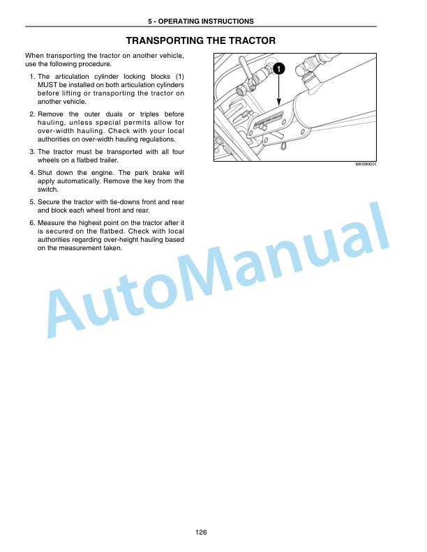 New Holland T9020, T9030, T9040, T9050, T9060 Tractor Operation and Maintenance Manual 84230656 3 New Holland T9020, T9030, T9040, T9050, T9060 Tractor Operation and Maintenance Manual 84230656 - Image 3