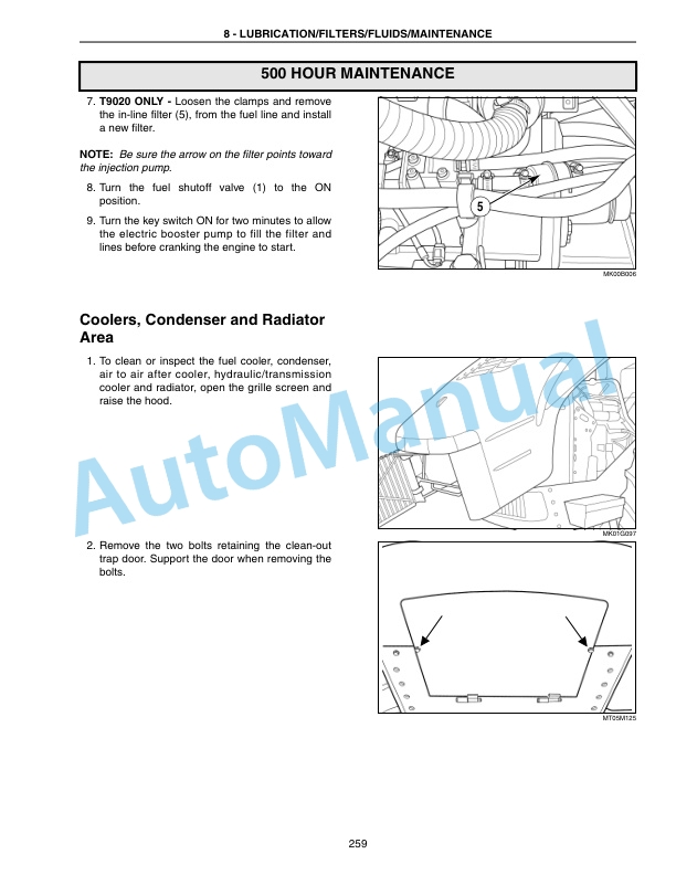New Holland T9020, T9030, T9040, T9050, T9060 Tractor Operation and Maintenance Manual 84230656 5 New Holland T9020, T9030, T9040, T9050, T9060 Tractor Operation and Maintenance Manual 84230656 - Image 5