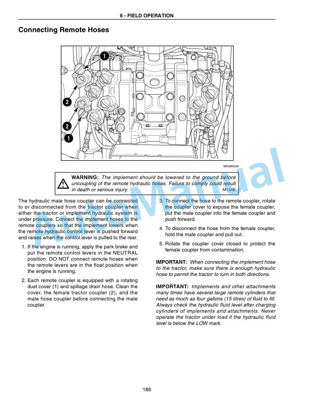 New Holland T9030, T9040, T9050, T9060 Tractor Operation and Maintenance Manual 84266061 4 New Holland T9030, T9040, T9050, T9060 Tractor Operation and Maintenance Manual 84266061-4