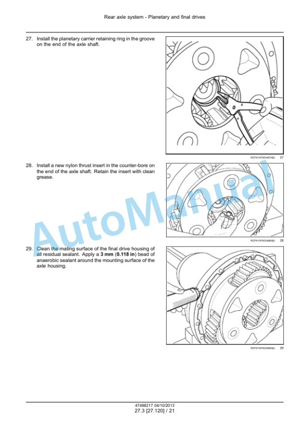 New Holland T9.390, T9.450, T9.505, T9.560, T9.615, T9.670 Tier 4 Tractor Service Manual 47488217 3 New Holland T9.390, T9.450, T9.505, T9.560, T9.615, T9.670 Tier 4 Tractor Service Manual 47488217 - Image 3