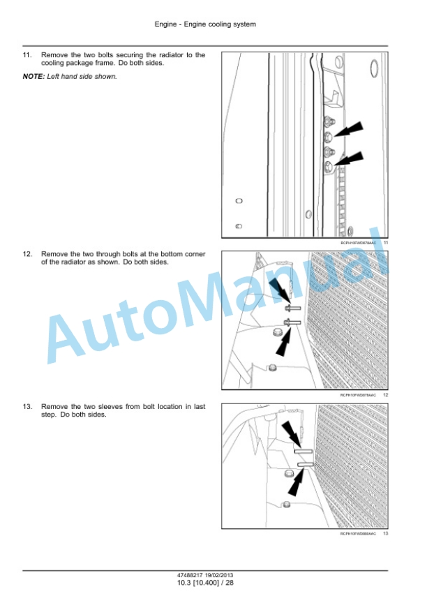New Holland T9.390, T9.450, T9.505, T9.560, T9.615, T9.670 Tier 4 Tractor Service Manual 47512821 4 New Holland T9.390, T9.450, T9.505, T9.560, T9.615, T9.670 Tier 4 Tractor Service Manual 47512821-4