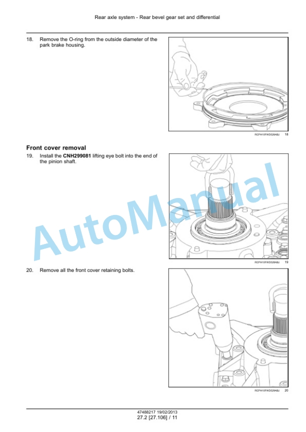 New Holland T9.390, T9.450, T9.505, T9.560, T9.615, T9.670 Tier 4 Tractor Service Manual 47512824 2 New Holland T9.390, T9.450, T9.505, T9.560, T9.615, T9.670 Tier 4 Tractor Service Manual 47512824-2