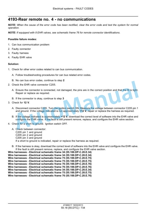 New Holland T9.390, T9.450, T9.505, T9.560, T9.615, T9.670 Tier 4 Tractor Service Manual 47512831 3 New Holland T9.390, T9.450, T9.505, T9.560, T9.615, T9.670 Tier 4 Tractor Service Manual 47512831-3