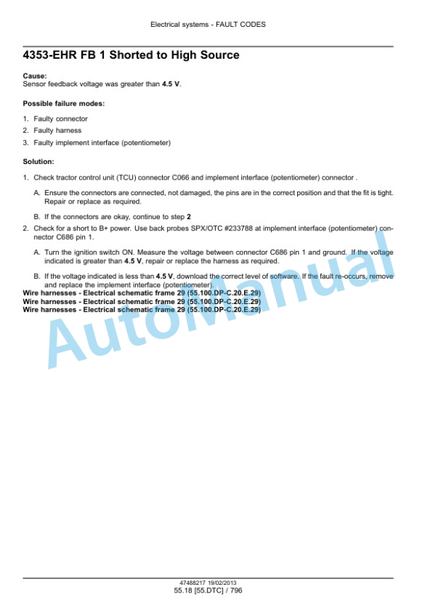 New Holland T9.390, T9.450, T9.505, T9.560, T9.615, T9.670 Tier 4 Tractor Service Manual 47512831 4 New Holland T9.390, T9.450, T9.505, T9.560, T9.615, T9.670 Tier 4 Tractor Service Manual 47512831-4