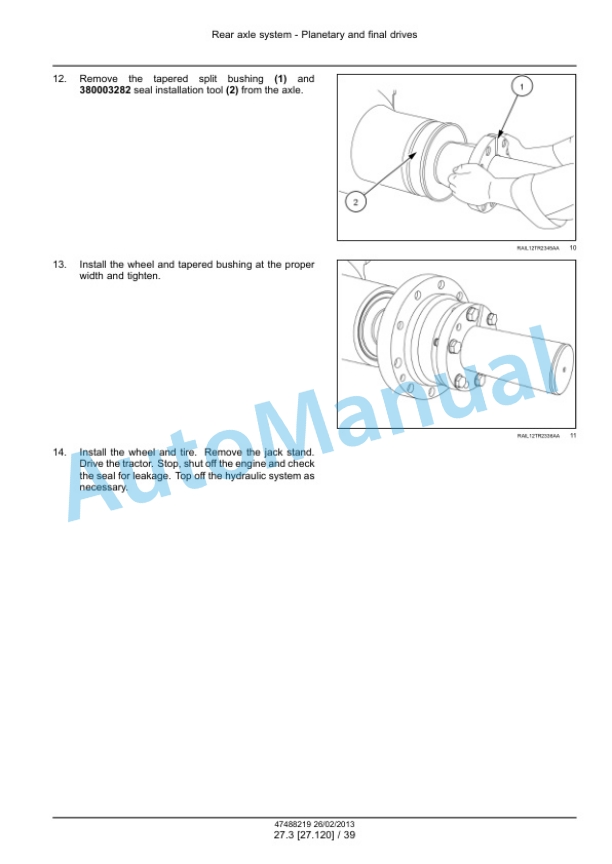 New Holland T9.390, T9.450, T9.505, T9.560, T9.615, T9.670 Tractor Service Manual 47488219 3 New Holland T9.390, T9.450, T9.505, T9.560, T9.615, T9.670 Tractor Service Manual 47488219 - Image 3