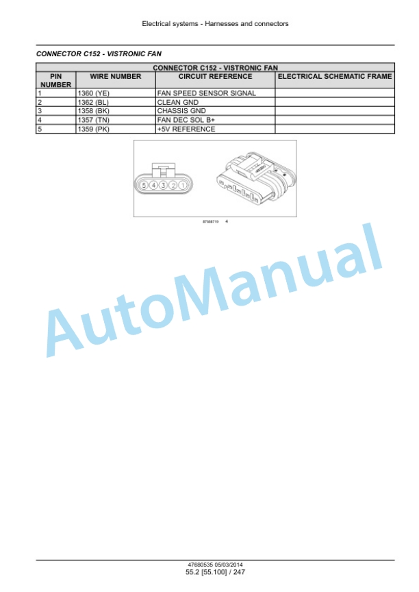 New Holland T9.435, T9.480, T9.530, T9.565, T9.600, T9.645, T9.700 Tier 4B Final Tractor Service Manual 47680535 4 New Holland T9.435, T9.480, T9.530, T9.565, T9.600, T9.645, T9.700 Tier 4B Final Tractor Service Manual 47680535 - Image 4