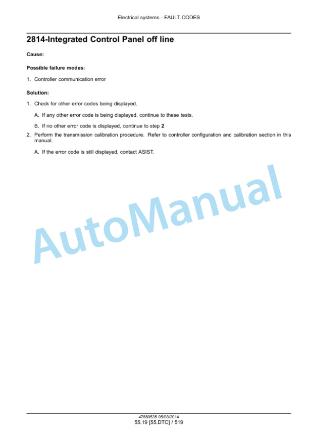New Holland T9.435, T9.480, T9.530, T9.565, T9.600, T9.645, T9.700 Tier 4B Final Tractor Service Manual 47680535 5 New Holland T9.435, T9.480, T9.530, T9.565, T9.600, T9.645, T9.700 Tier 4B Final Tractor Service Manual 47680535 - Image 5