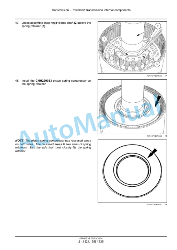 New Holland T9.435, T9.480, T9.530, T9.565, T9.600, T9.645, T9.700 Tier 4B Final Tractor Service Manual 47687980 5 New Holland T9.435, T9.480, T9.530, T9.565, T9.600, T9.645, T9.700 Tier 4B Final Tractor Service Manual 47687980-5