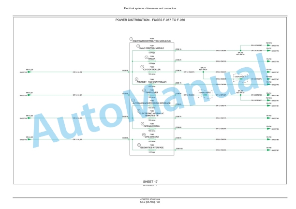 New Holland T9.435, T9.480, T9.530, T9.565, T9.600, T9.645, T9.700 Tier 4B Final Tractor Service Manual 47881878 2 New Holland T9.435, T9.480, T9.530, T9.565, T9.600, T9.645, T9.700 Tier 4B Final Tractor Service Manual 47881878-2