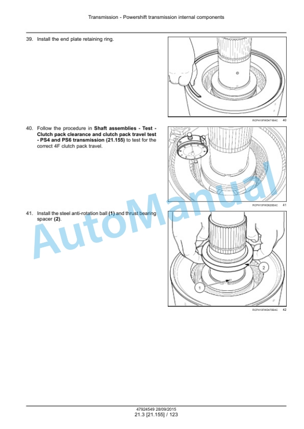 New Holland T9.435, T9.480, T9.530, T9.565, T9.600, T9.645, T9.700 Tier 4B Final Tractor Service Manual 47936390 3 New Holland T9.435, T9.480, T9.530, T9.565, T9.600, T9.645, T9.700 Tier 4B Final Tractor Service Manual 47936390-3