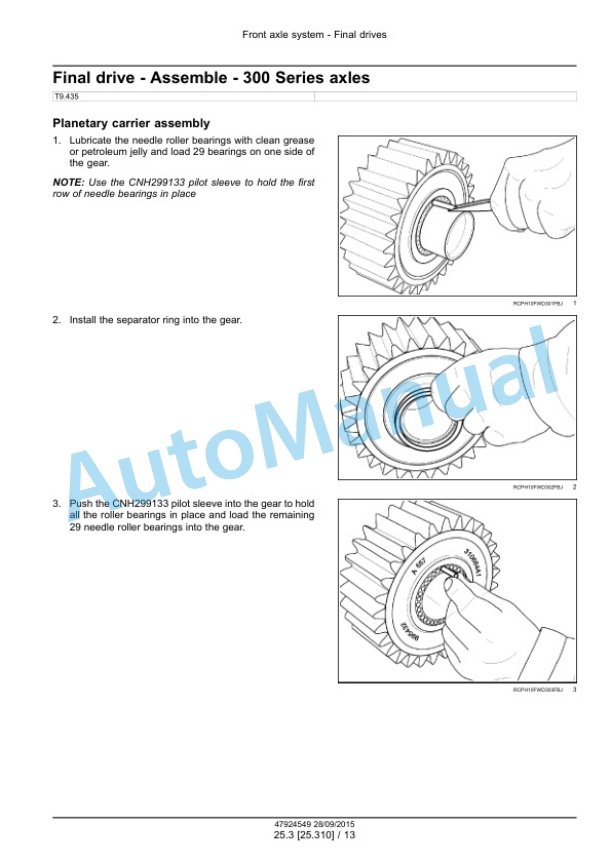 New Holland T9.435, T9.480, T9.530, T9.565, T9.600, T9.645, T9.700 Tier 4B Final Tractor Service Manual 47936391 5 New Holland T9.435, T9.480, T9.530, T9.565, T9.600, T9.645, T9.700 Tier 4B Final Tractor Service Manual 47936391-5