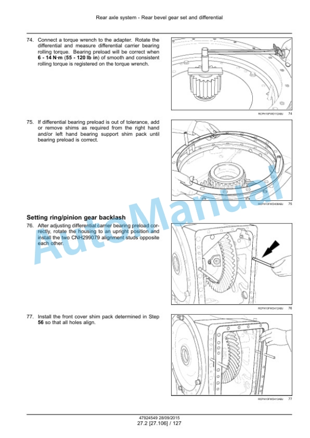 New Holland T9.435, T9.480, T9.530, T9.565, T9.600, T9.645, T9.700 Tier 4B Final Tractor Service Manual 47936392 4 New Holland T9.435, T9.480, T9.530, T9.565, T9.600, T9.645, T9.700 Tier 4B Final Tractor Service Manual 47936392-4