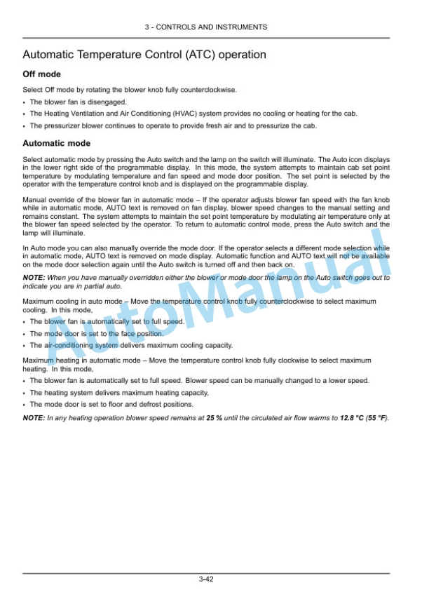 New Holland T9.450, T9.505, T9.560, T9.615, T9.670 Tier 2 Tractor Operation and Maintenance Manual 47754880-2