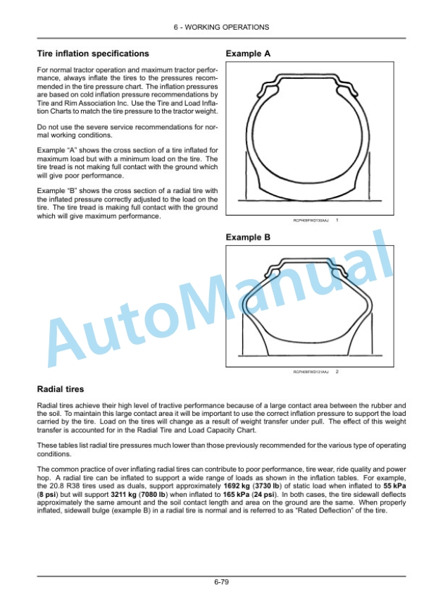 New Holland T9.450, T9.505, T9.560, T9.615, T9.670 Tier 2 Tractor Operation and Maintenance Manual 47754880-4
