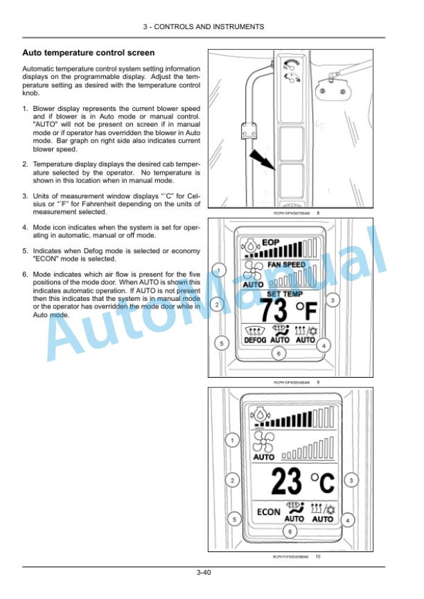 New Holland T9.450, T9.505, T9.560, T9.615, T9.670 Tier 2 Tractor Operation and Maintenance Manual 84562250-2