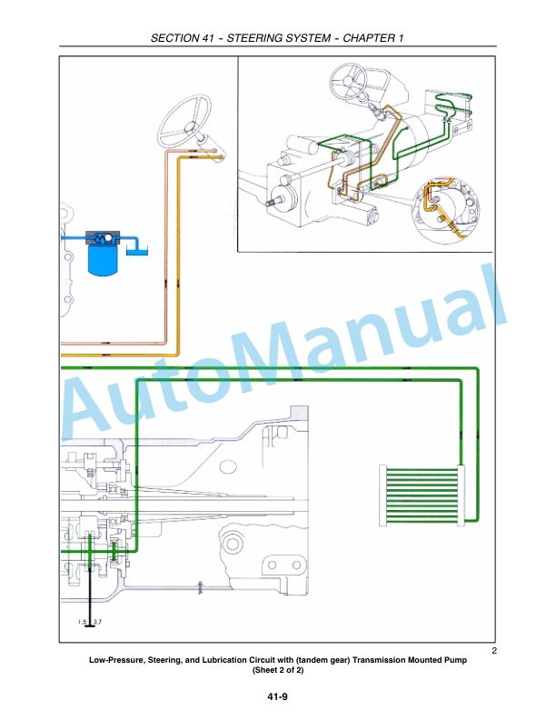 New Holland TB100, TB110, TB120, TB120, TB120 Mudder Tractor Repair Manual 87046219-4
