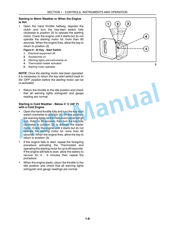 New Holland TB120 Mudder Tractor Operation and Maintenance Manual 87039955 2 New Holland TB120 Mudder Tractor Operation and Maintenance Manual 87039955-2