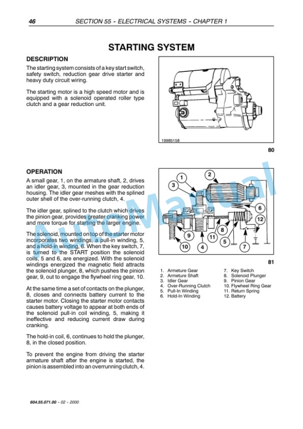 New Holland TC Series Tractor Repair Manual 6045507100 5 New Holland TC Series Tractor Repair Manual 6045507100-5