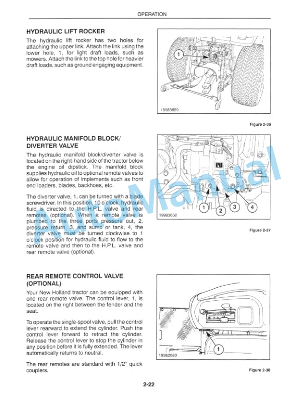 New Holland TC18 Operation and Maintenance Manual 86597081 3 New Holland TC18 Operation and Maintenance Manual 86597081-3