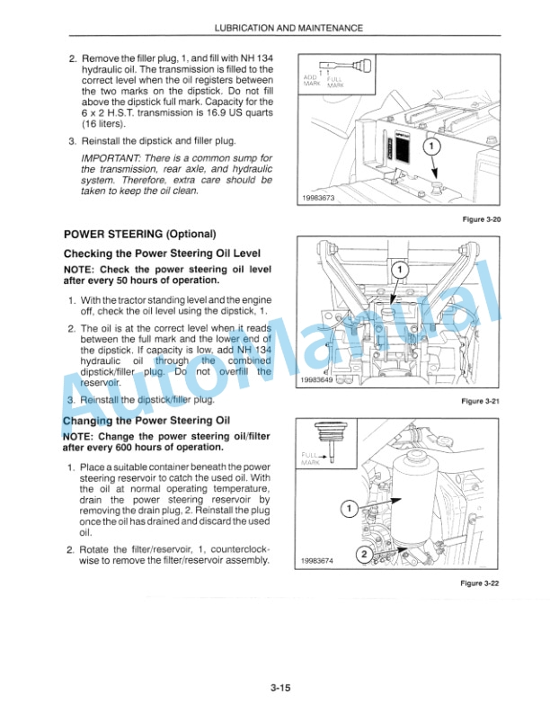 New Holland TC18 Operation and Maintenance Manual 86597081 4 New Holland TC18 Operation and Maintenance Manual 86597081-4