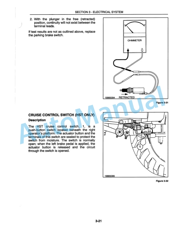 Alternative view of New Holland TC18, TC21, TC21D Repair Manual 86590938
