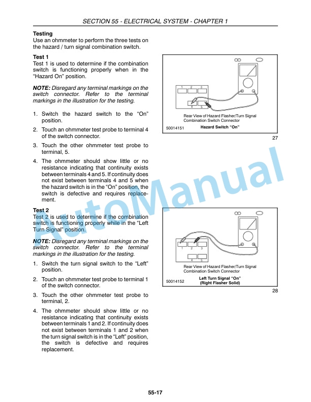 New Holland TC18, TC21D, TC24D Tractor Repair Manual 87032528 5 New Holland TC18, TC21D, TC24D Tractor Repair Manual 87032528 - Image 5