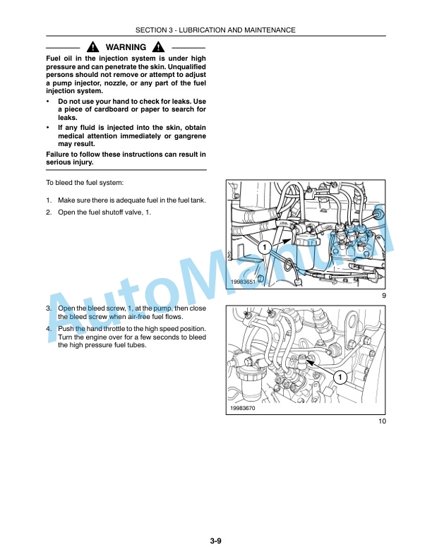 New Holland TC23DA, TC26DA Tractor Operation and Maintenance Manual 87544694 4 New Holland TC23DA, TC26DA Tractor Operation and Maintenance Manual 87544694-4