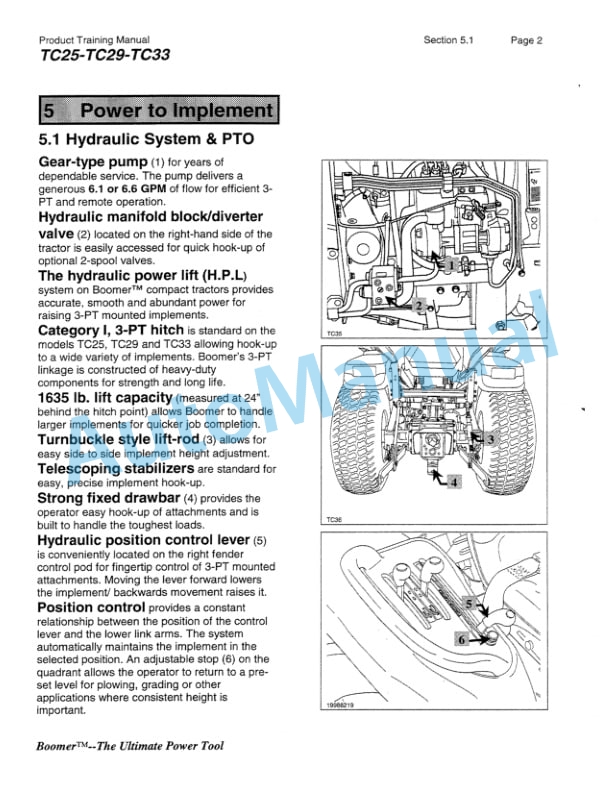 New Holland TC25, TC29, TC33 Feature and Source II Compairison Product Manual 86591816 3 New Holland TC25, TC29, TC33 Feature and Source II Compairison Product Manual 86591816-3