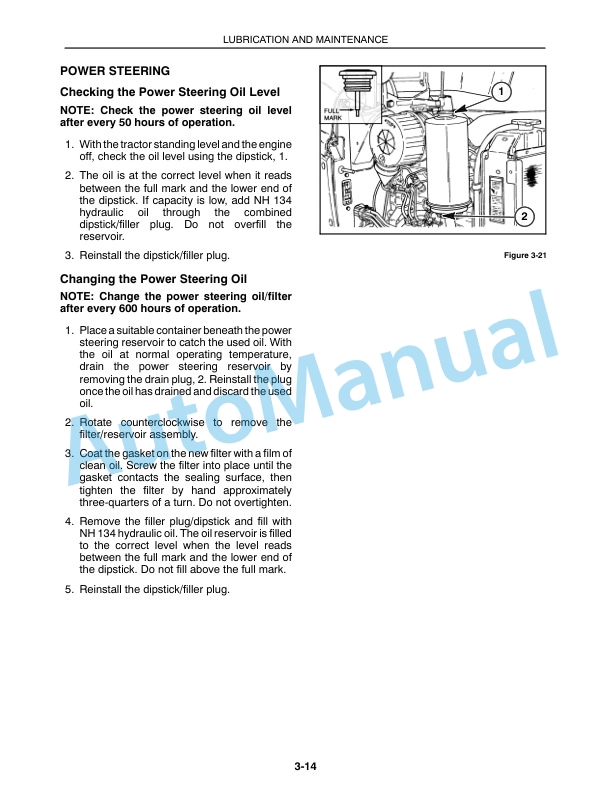 New Holland TC25D, TC29D, TC33D Operation and Maintenance Manual 86587311 4 New Holland TC25D, TC29D, TC33D Operation and Maintenance Manual 86587311-4
