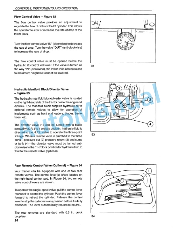 New Holland TC27D Compact Tractor Operation and Maintenance Manual 86543863 3 New Holland TC27D Compact Tractor Operation and Maintenance Manual 86543863-3