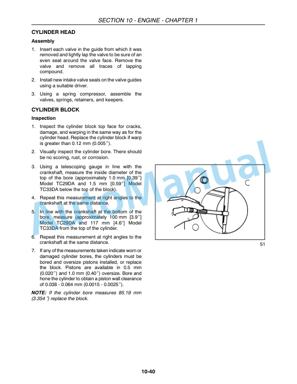 New Holland TC29DA, TC33DA Tractor Repair Manual 87057408 3 New Holland TC29DA, TC33DA Tractor Repair Manual 87057408-3