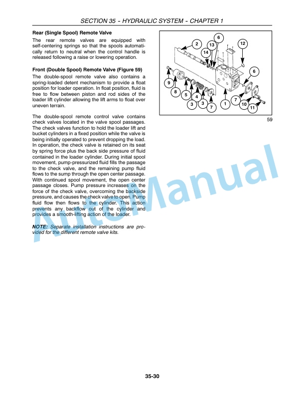 New Holland TC29DA, TC33DA Tractor Repair Manual 87057410 3 New Holland TC29DA, TC33DA Tractor Repair Manual 87057410-3
