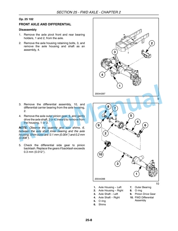 New Holland TC29DA, TC33DA Tractor Repair Manual 87057412 3 New Holland TC29DA, TC33DA Tractor Repair Manual 87057412 - Image 3