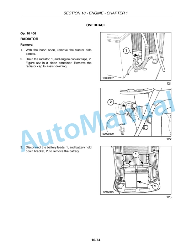New Holland TC31DA, TC34DA Tractor Repair Manual 87531022 4 New Holland TC31DA, TC34DA Tractor Repair Manual 87531022-4
