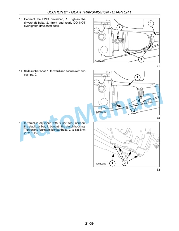 New Holland TC31DA, TC34DA Tractor Repair Manual 87531023 2 New Holland TC31DA, TC34DA Tractor Repair Manual 87531023-2