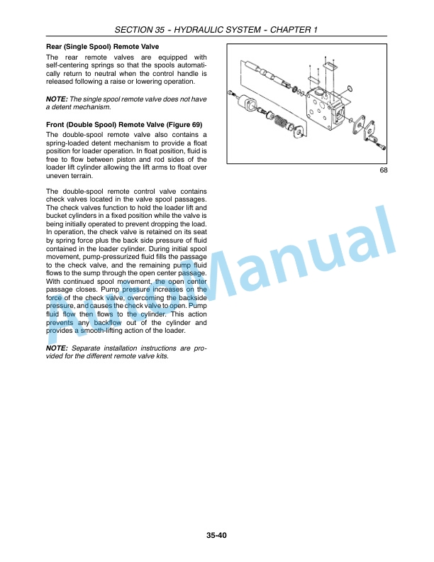 New Holland TC31DA, TC34DA Tractor Repair Manual 87531026 4 New Holland TC31DA, TC34DA Tractor Repair Manual 87531026 - Image 4