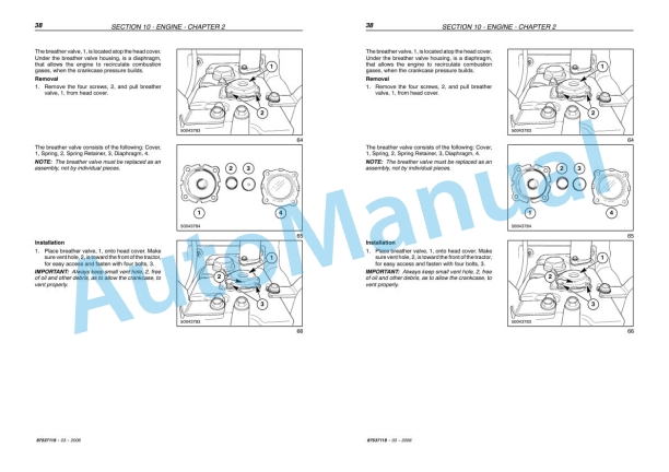 New Holland TC31DA, TC35DA Tractor Repair Manual 87537118 2 New Holland TC31DA, TC35DA Tractor Repair Manual 87537118-2