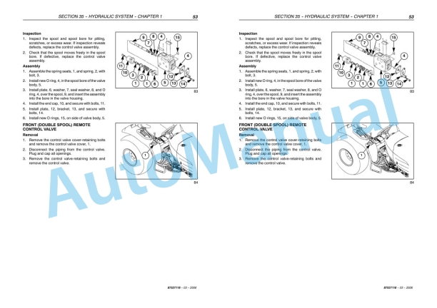 New Holland TC31DA, TC35DA Tractor Repair Manual 87537118 4 New Holland TC31DA, TC35DA Tractor Repair Manual 87537118-4