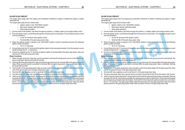New Holland TC31DA, TC35DA Tractor Repair Manual 87537118 5 New Holland TC31DA, TC35DA Tractor Repair Manual 87537118-5