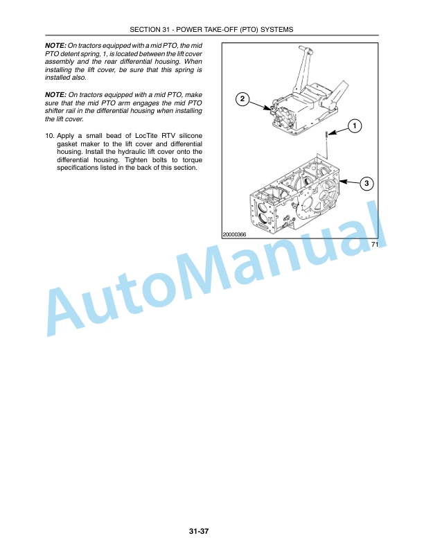 New Holland TC35, TC35D, TC40, TC40D, TC45, TC45D Competitive Comparison Repair Manual 86618106 4 New Holland TC35, TC35D, TC40, TC40D, TC45, TC45D Competitive Comparison Repair Manual 86618106-4