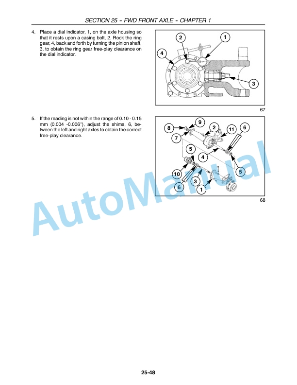 New Holland TC35A, TC35DA, TC40A, TC40DA, TC45A, TC45DA Tractor Repair Manual 87054261 5 New Holland TC35A, TC35DA, TC40A, TC40DA, TC45A, TC45DA Tractor Repair Manual 87054261-5