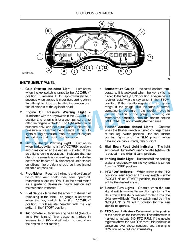New Holland TC35DA, TC40DA, TC45DA Tractor Operation and Maintenance Manual 87319784 2 New Holland TC35DA, TC40DA, TC45DA Tractor Operation and Maintenance Manual 87319784-2